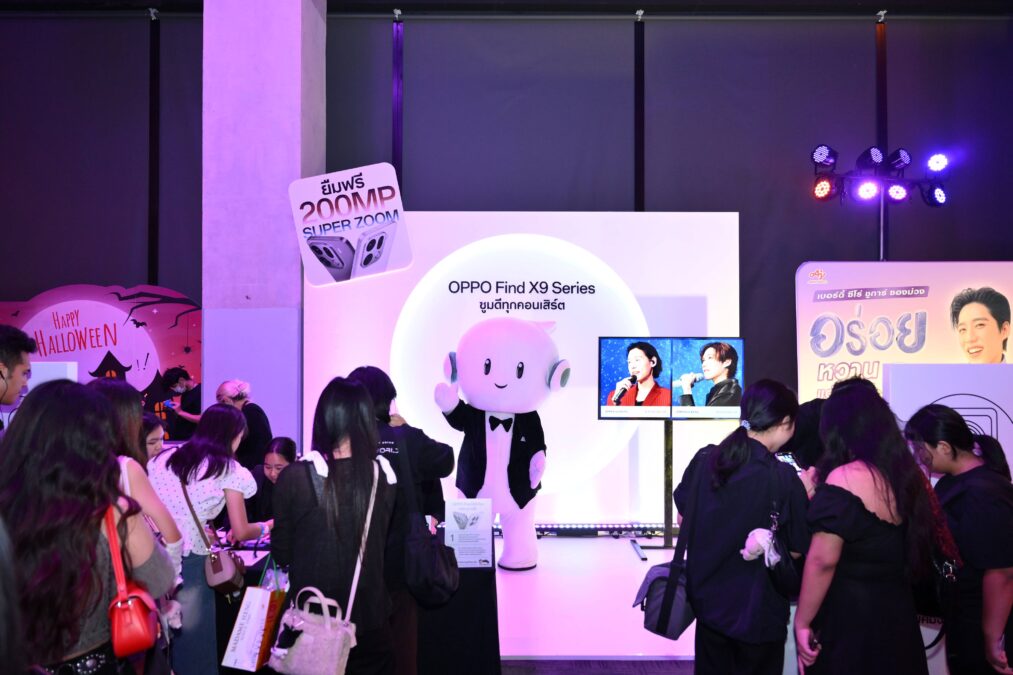 OPPO Find X9 Series ชวนซูมทุกโมเมนต์ของศิลปินที่ชอบ ใน Enchanted Fest 2025 พร้อมกิจกรรมยืม Find X9 Pro ไปซูมฟรี!